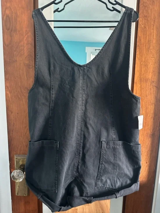 NWT FREE PEOPLE WE THE FREE HIGH ROLLER SHORTALL - Picture 6 of 10